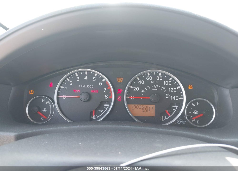 2008 NISSAN PATHFINDER S VIN: 5N1AR18U28C659016
