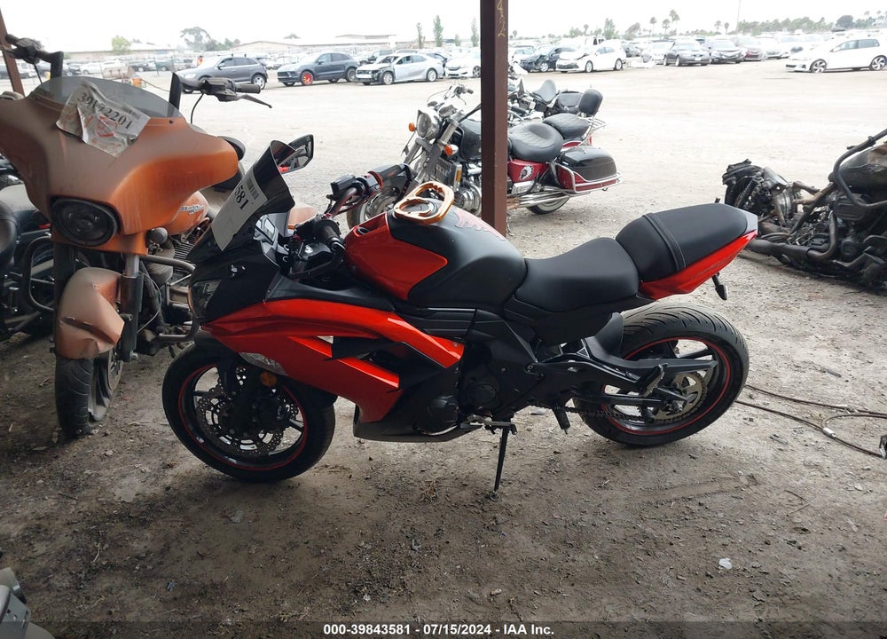 2014 KAWASAKI EX650 F VIN: JKAEXEF17EDA15350