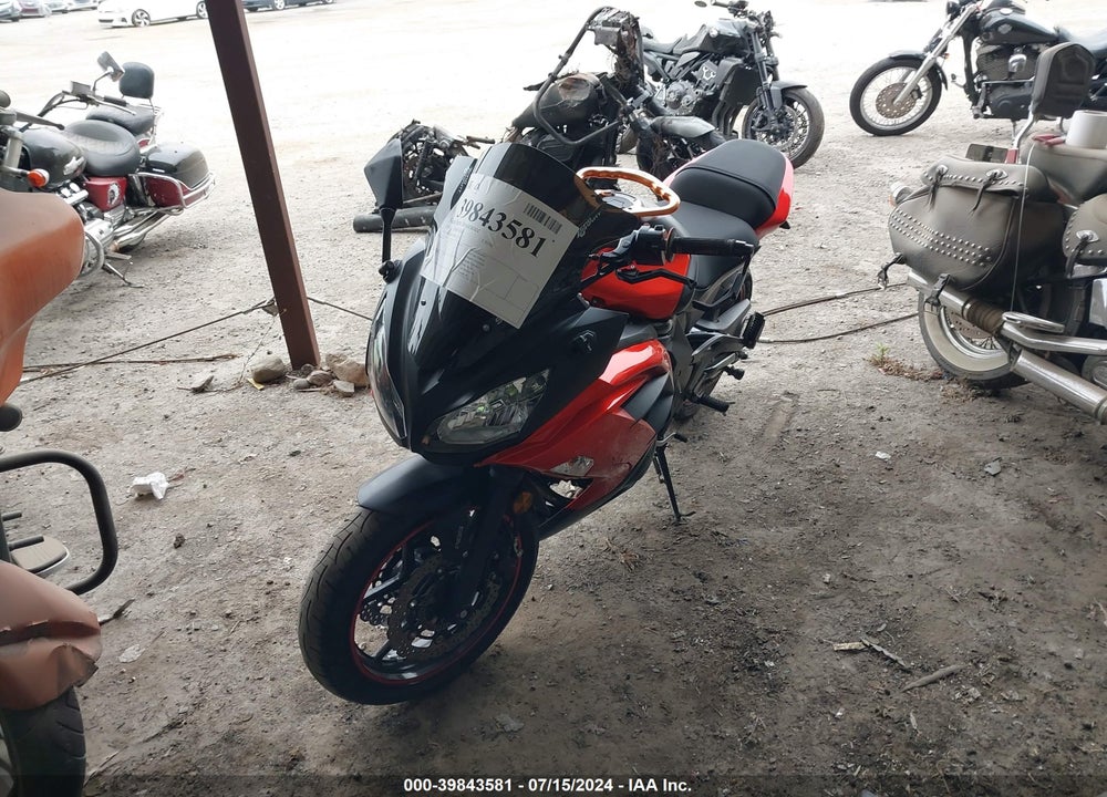 2014 KAWASAKI EX650 F VIN: JKAEXEF17EDA15350