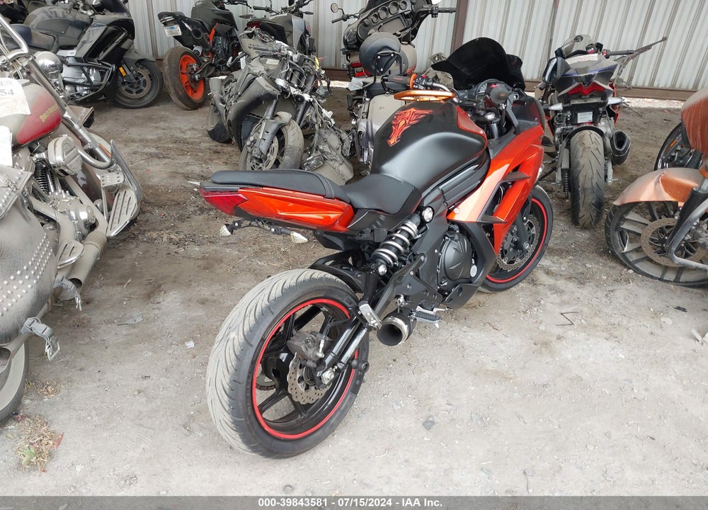 2014 KAWASAKI EX650 F VIN: JKAEXEF17EDA15350