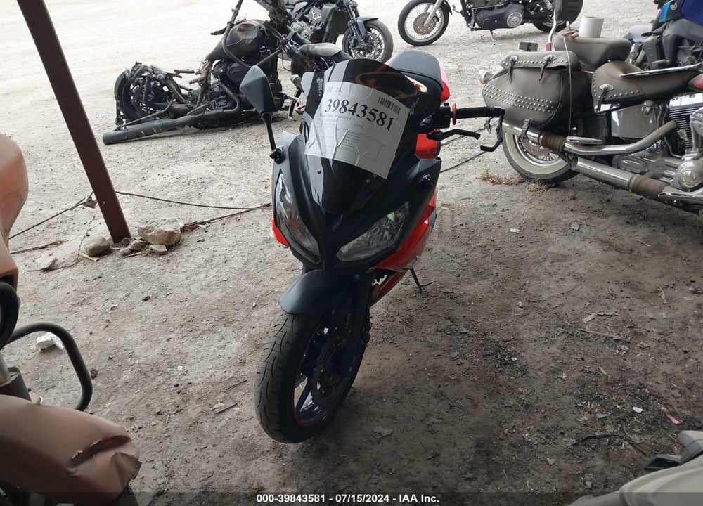 2014 KAWASAKI EX650 F VIN: JKAEXEF17EDA15350