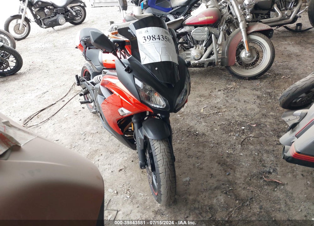2014 KAWASAKI EX650 F VIN: JKAEXEF17EDA15350
