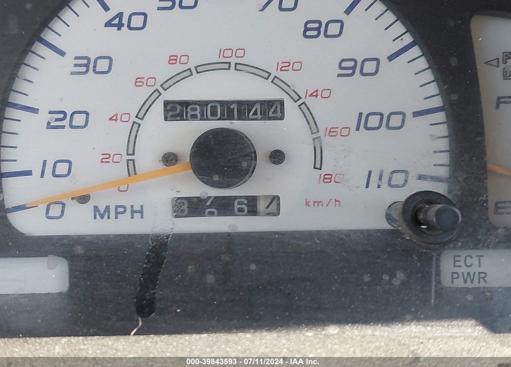 1998 TOYOTA 4RUNNER SR5 V6 VIN: JT3GN86R4W0059506