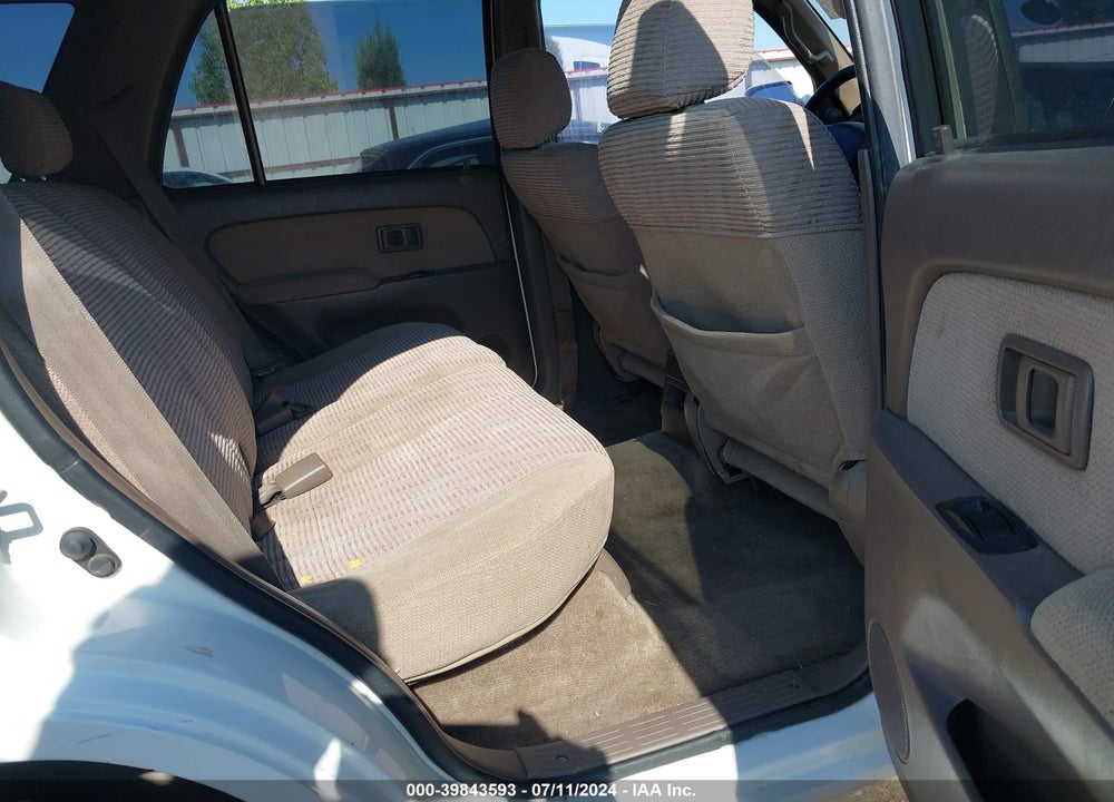 1998 TOYOTA 4RUNNER SR5 V6 VIN: JT3GN86R4W0059506