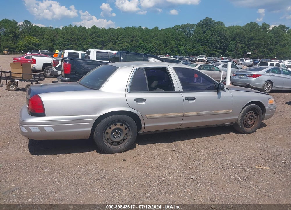 2009 FORD CROWN VICTORIA POLICE/POLICE INTERCEPTOR VIN: 2FAHP71V39X143370
