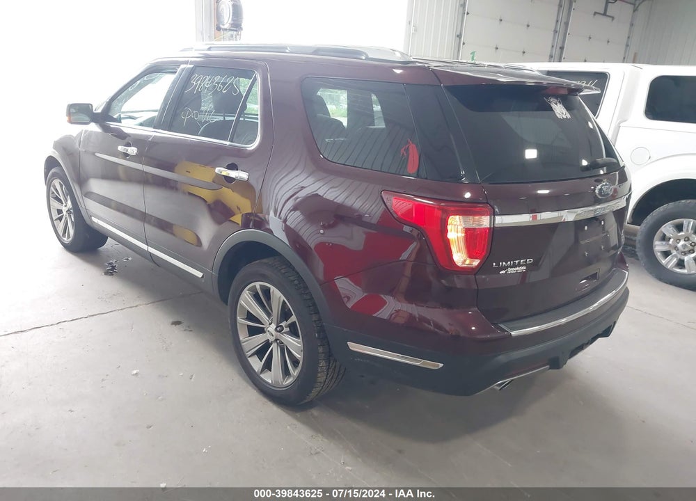 2018 FORD EXPLORER LIMITED VIN: 1FM5K8F82JGA14255