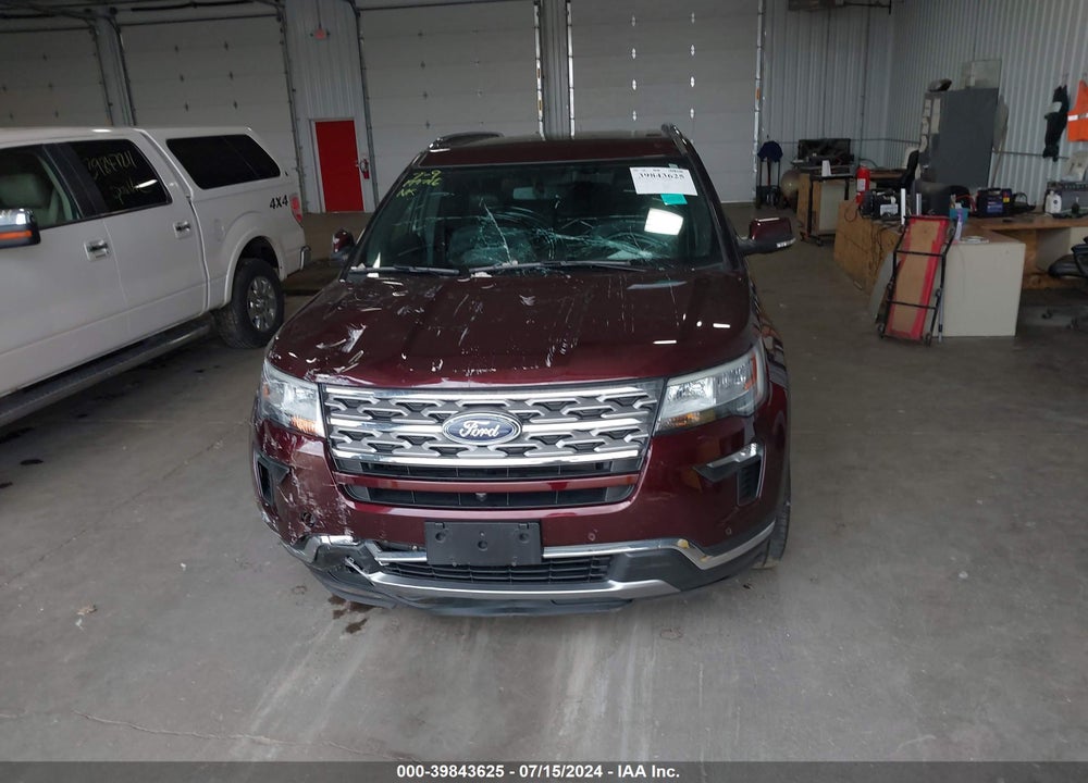 2018 FORD EXPLORER LIMITED VIN: 1FM5K8F82JGA14255