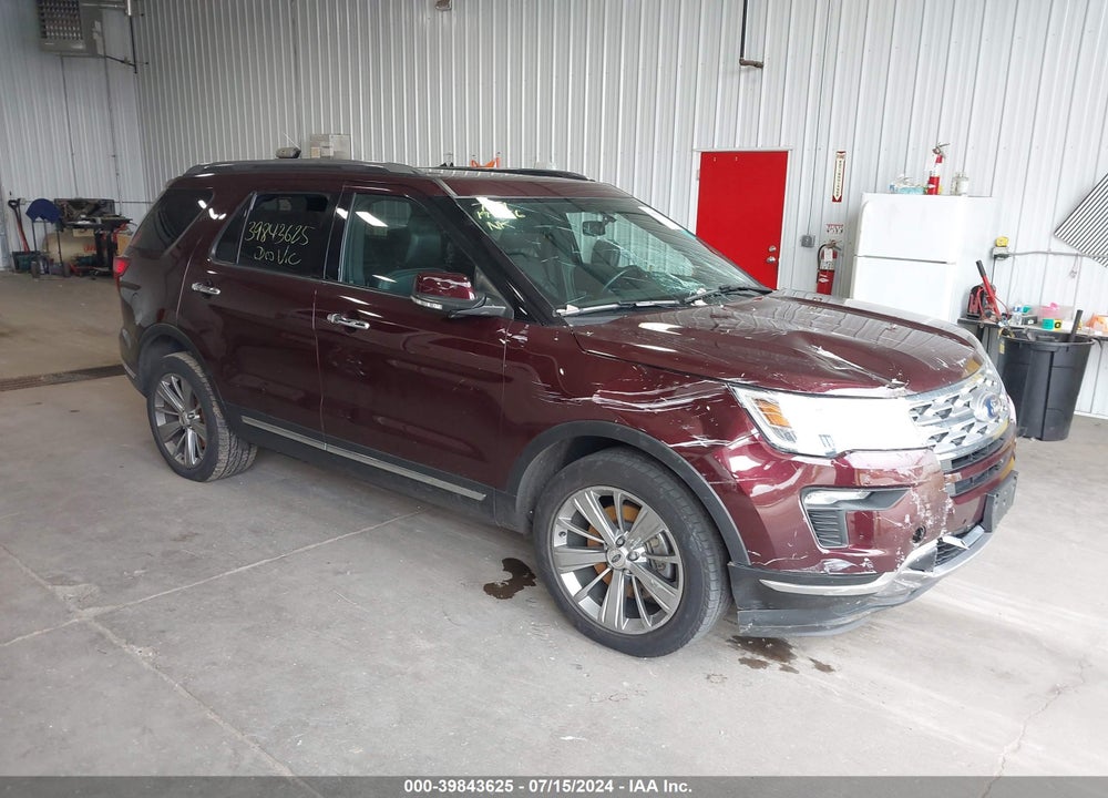 2018 FORD EXPLORER LIMITED VIN: 1FM5K8F82JGA14255
