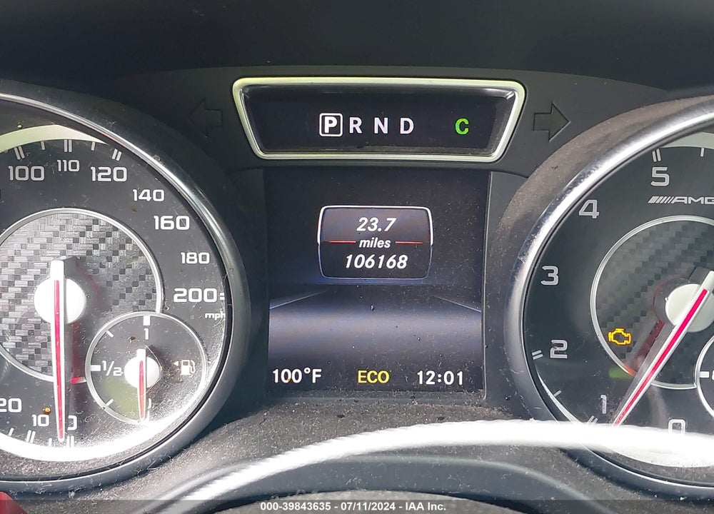 2014 MERCEDES-BENZ CLA45AMG VIN: WDDSJ5CB8EN134979