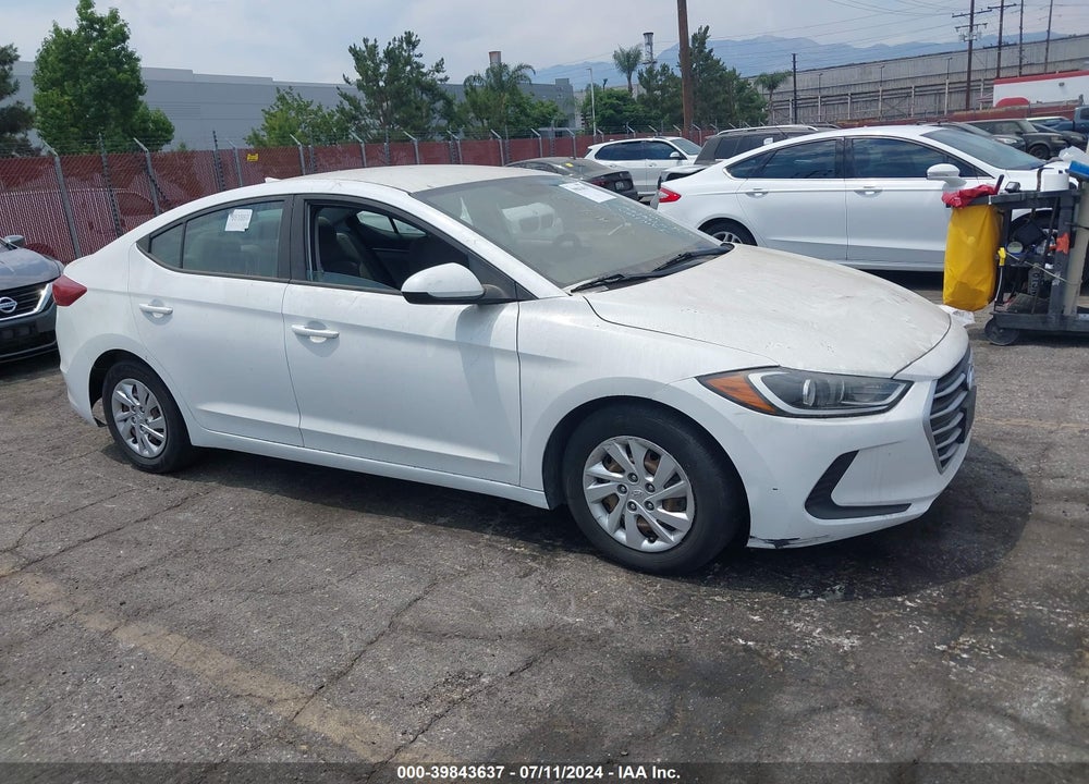 2017 HYUNDAI ELANTRA SE VIN: 5NPD74LF8HH099377
