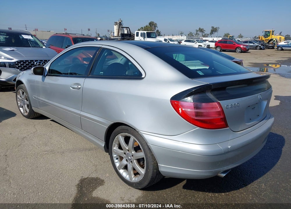 2003 MERCEDES-BENZ C-CLASS 1.8L VIN: WDBRN40J03A405068