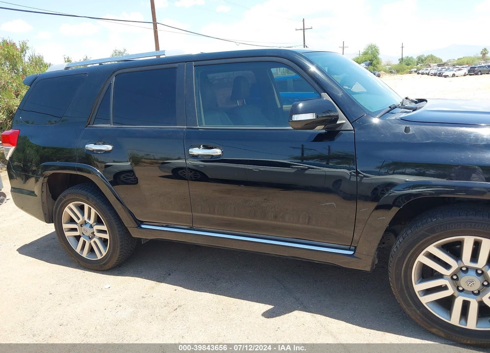 2010 TOYOTA 4RUNNER LIMITED V6 VIN: JTEBU5JR9A5031013