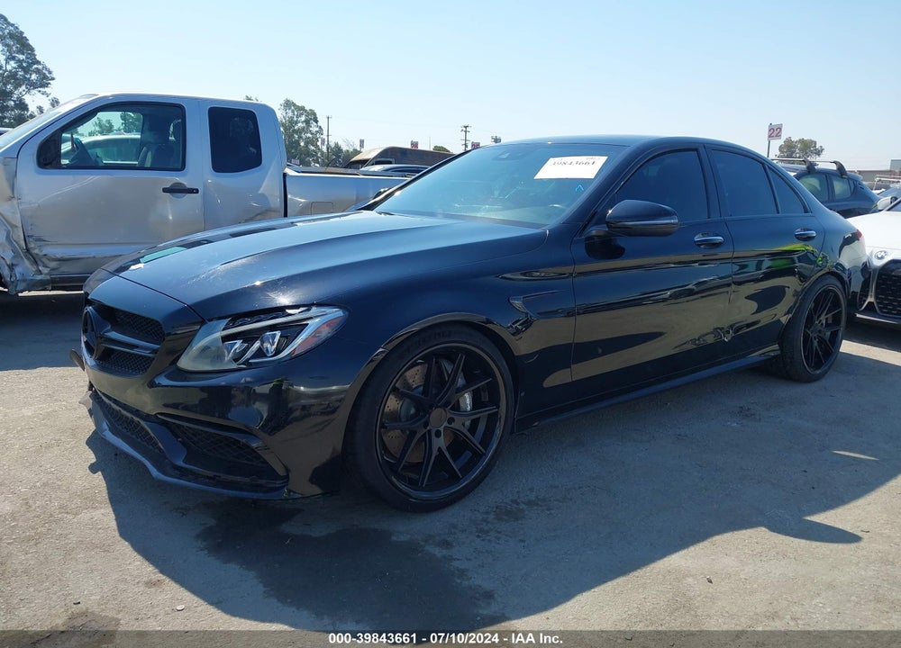 2016 MERCEDES-BENZ AMG C 63 VIN: 55SWF8GB0GU146603