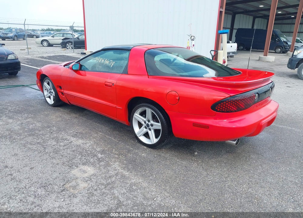 1999 PONTIAC FIREBIRD VIN: 2G2FS22K3X2202889