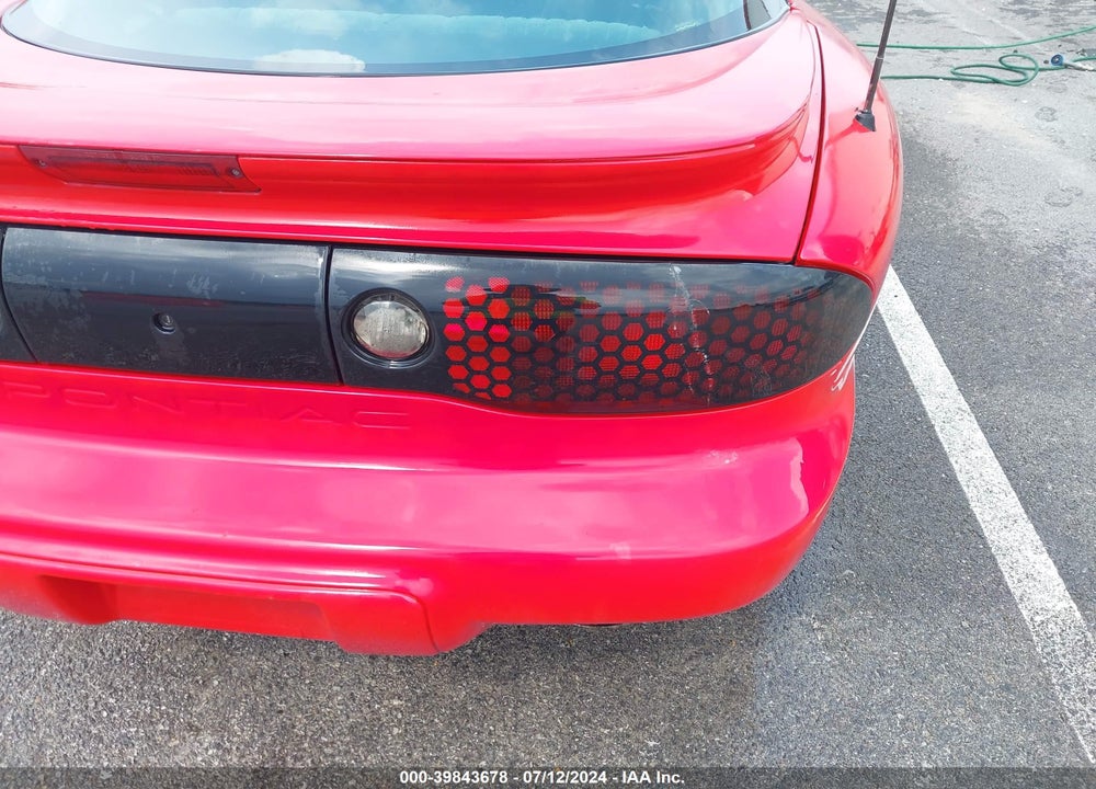 1999 PONTIAC FIREBIRD VIN: 2G2FS22K3X2202889