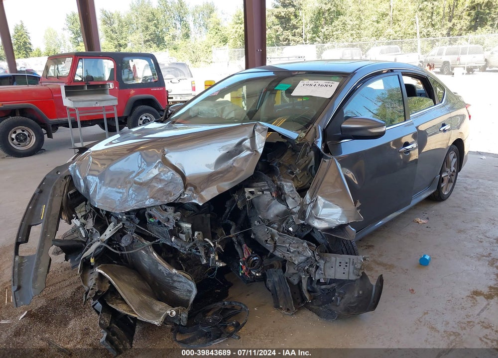2015 NISSAN SENTRA SR VIN: 3N1AB7APXFY286539