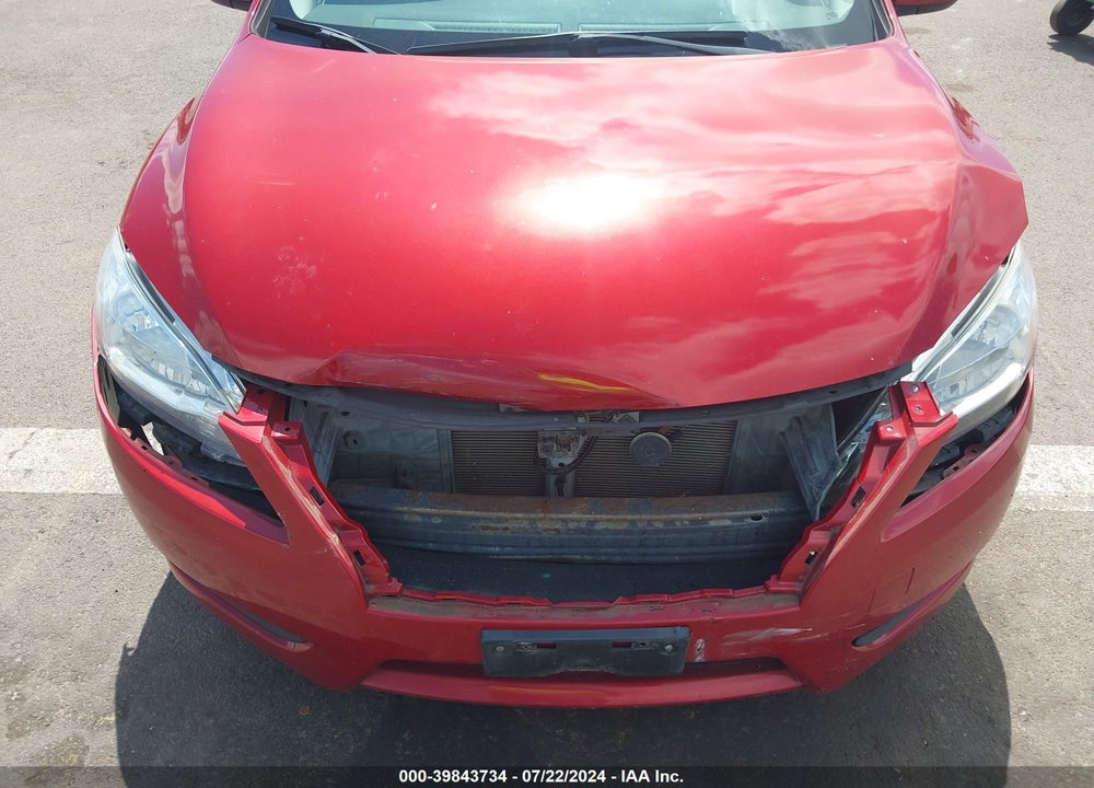 2013 NISSAN SENTRA S VIN: 3N1AB7AP4DL777215