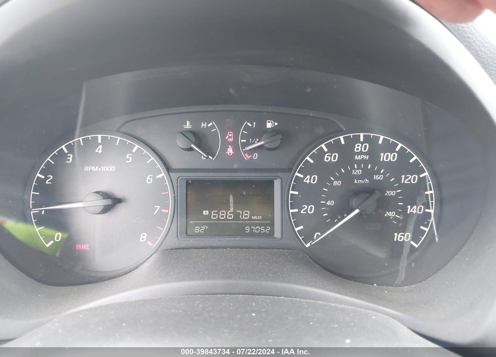2013 NISSAN SENTRA S VIN: 3N1AB7AP4DL777215