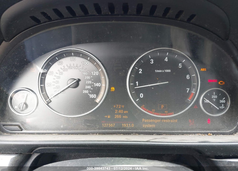 2011 BMW 535I VIN: WBAFR7C56BC602996