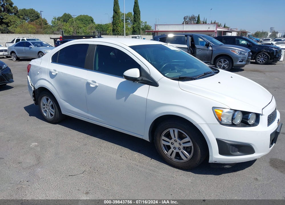 2013 CHEVROLET SONIC LT AUTO VIN: 1G1JC5SH4D4105191
