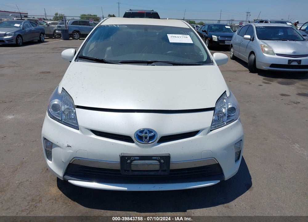 2014 TOYOTA PRIUS PLUG-IN ADVANCED VIN: JTDKN3DP5E3063572