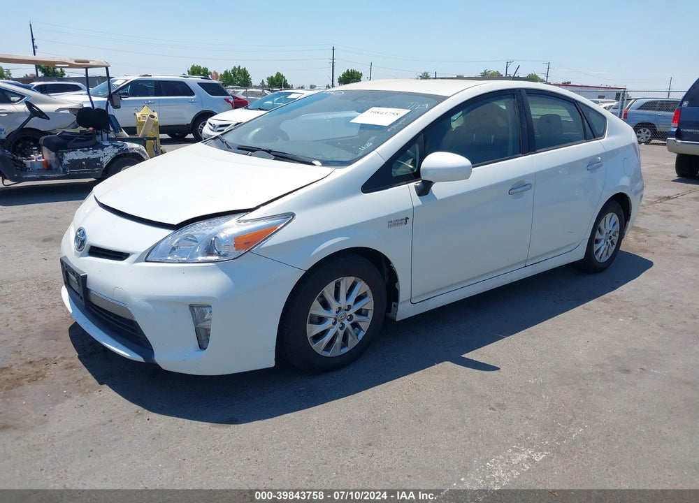 2014 TOYOTA PRIUS PLUG-IN ADVANCED VIN: JTDKN3DP5E3063572