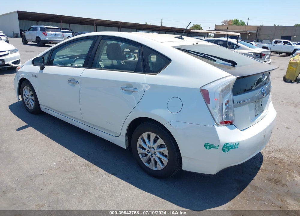 2014 TOYOTA PRIUS PLUG-IN ADVANCED VIN: JTDKN3DP5E3063572