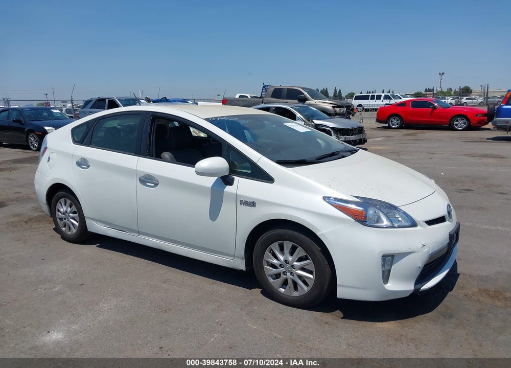 2014 TOYOTA PRIUS PLUG-IN ADVANCED VIN: JTDKN3DP5E3063572