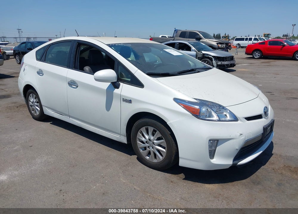 2014 TOYOTA PRIUS PLUG-IN ADVANCED VIN: JTDKN3DP5E3063572