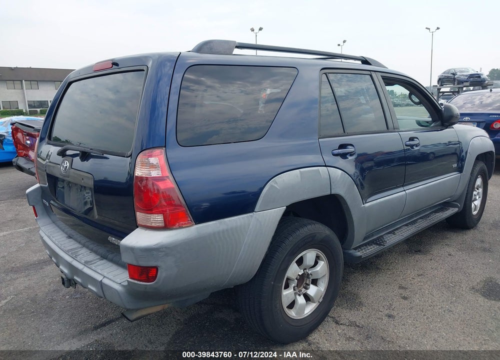 2003 TOYOTA 4RUNNER SR5 V6 VIN: JTEZU14R838002607