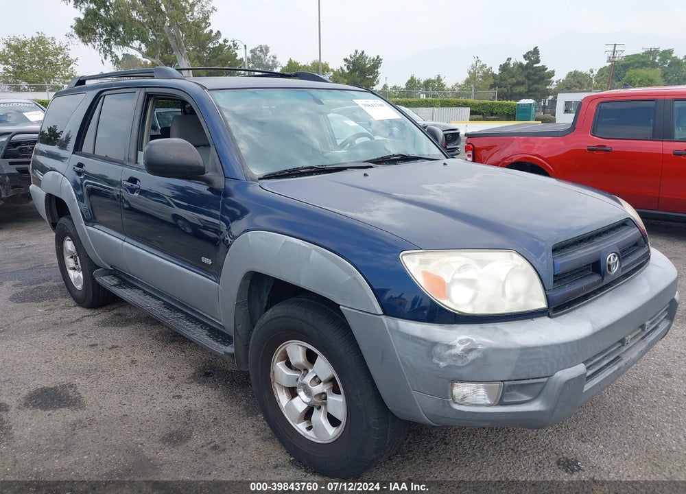 2003 TOYOTA 4RUNNER SR5 V6 VIN: JTEZU14R838002607