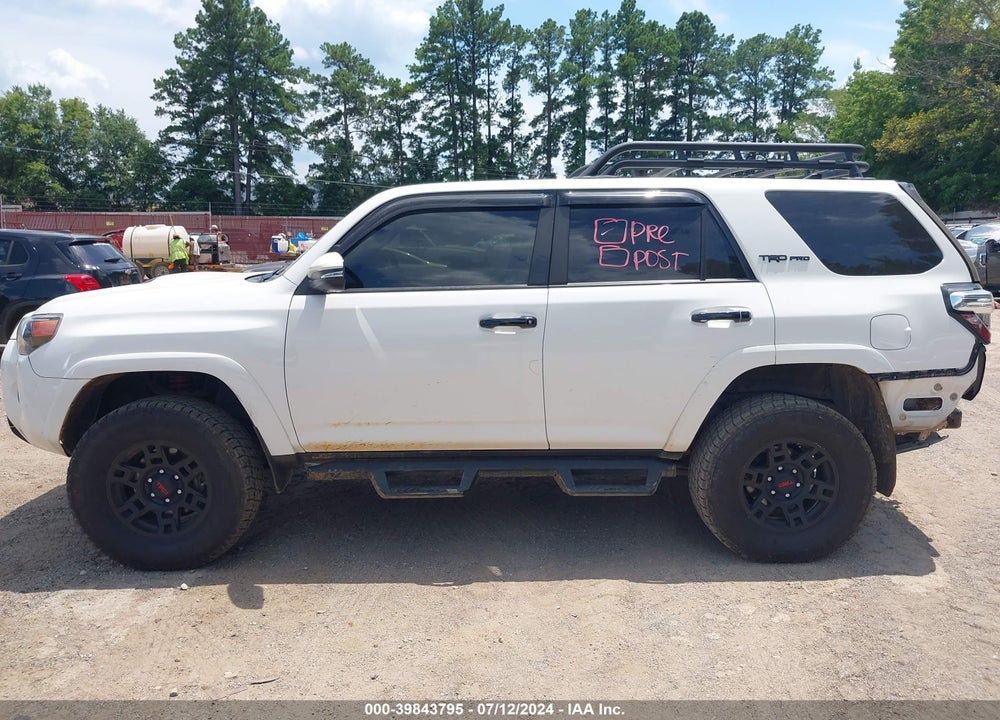 2019 TOYOTA 4RUNNER TRD PRO VIN: JTEBU5JRXK5700326