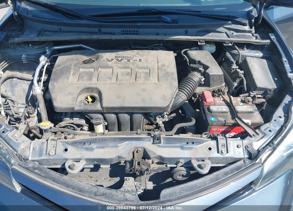 2017 TOYOTA COROLLA SE VIN: 2T1BURHE6HC755530
