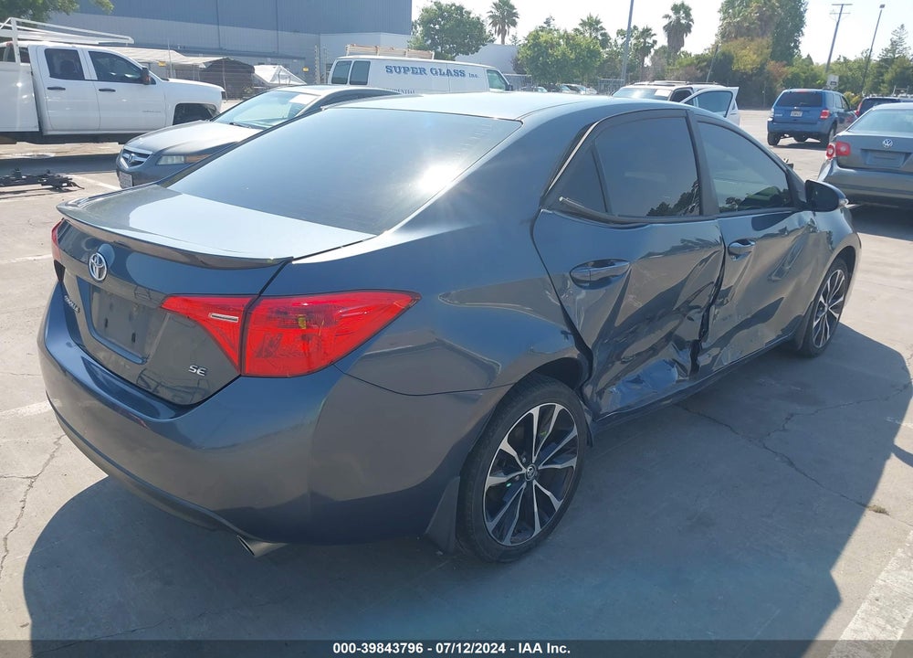 2017 TOYOTA COROLLA SE VIN: 2T1BURHE6HC755530