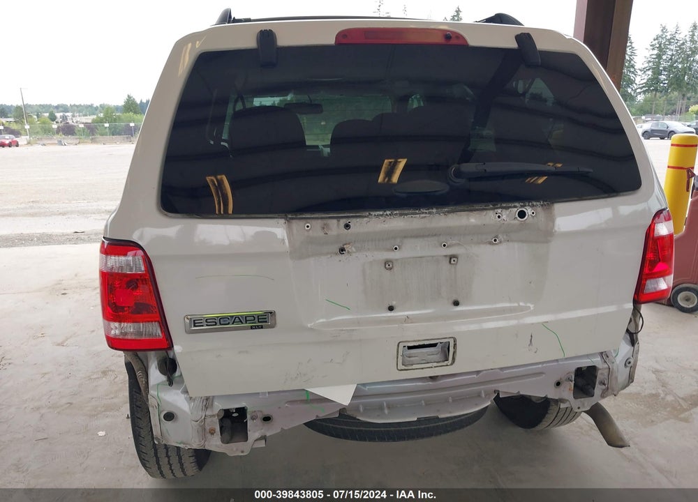 2012 FORD ESCAPE XLT VIN: 1FMCU0D75CKA97001