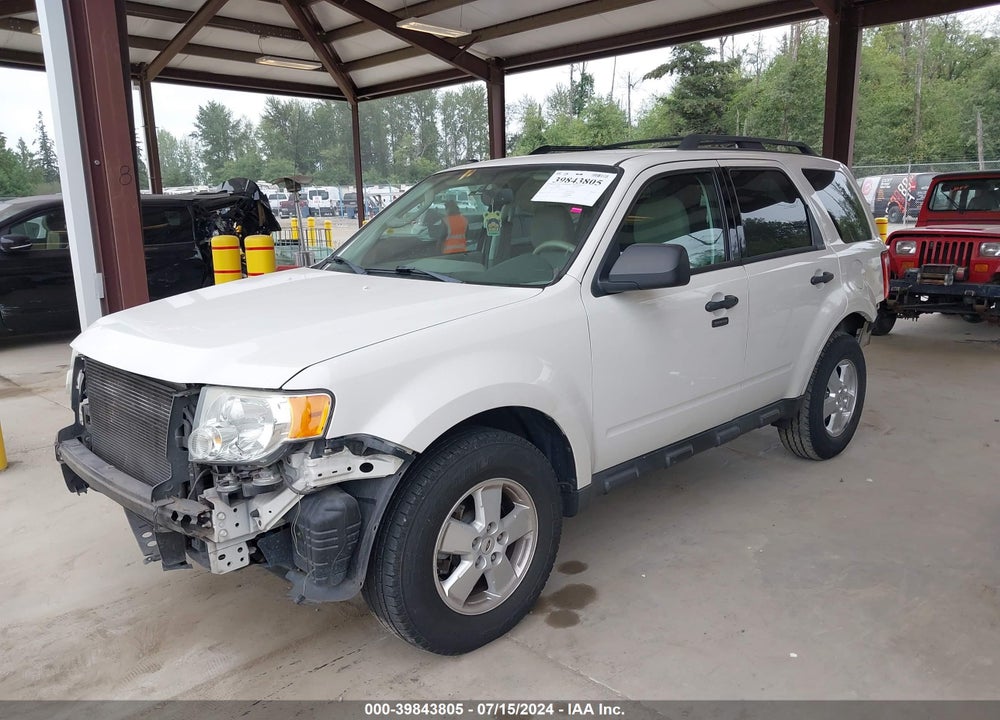 2012 FORD ESCAPE XLT VIN: 1FMCU0D75CKA97001