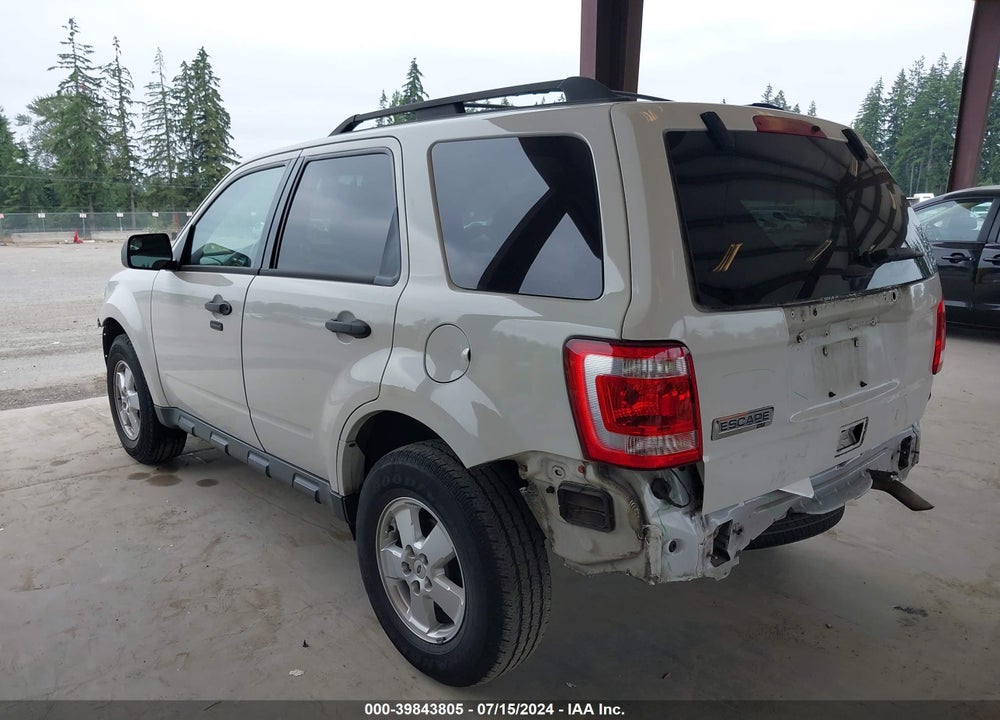 2012 FORD ESCAPE XLT VIN: 1FMCU0D75CKA97001