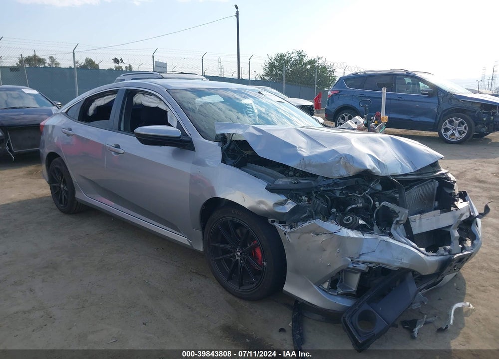 2019 HONDA CIVIC SPORT VIN: 2HGFC2F83KH529887