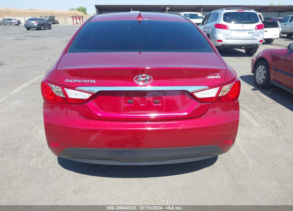 2014 HYUNDAI SONATA GLS VIN: 5NPEB4AC5EH866416