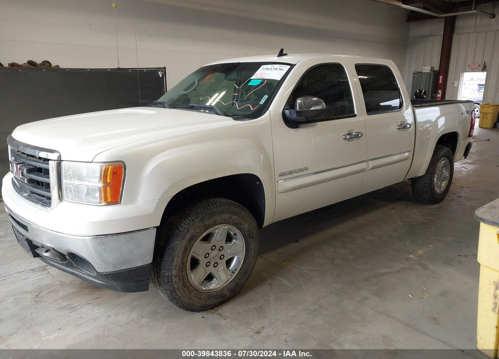 2011 GMC SIERRA 1500 SLT VIN: 3GTP2WE39BG184321