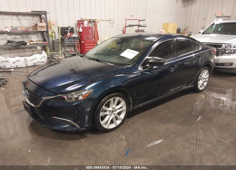 2016 MAZDA 6 I TOURING VIN: JM1GJ1T58G1468944