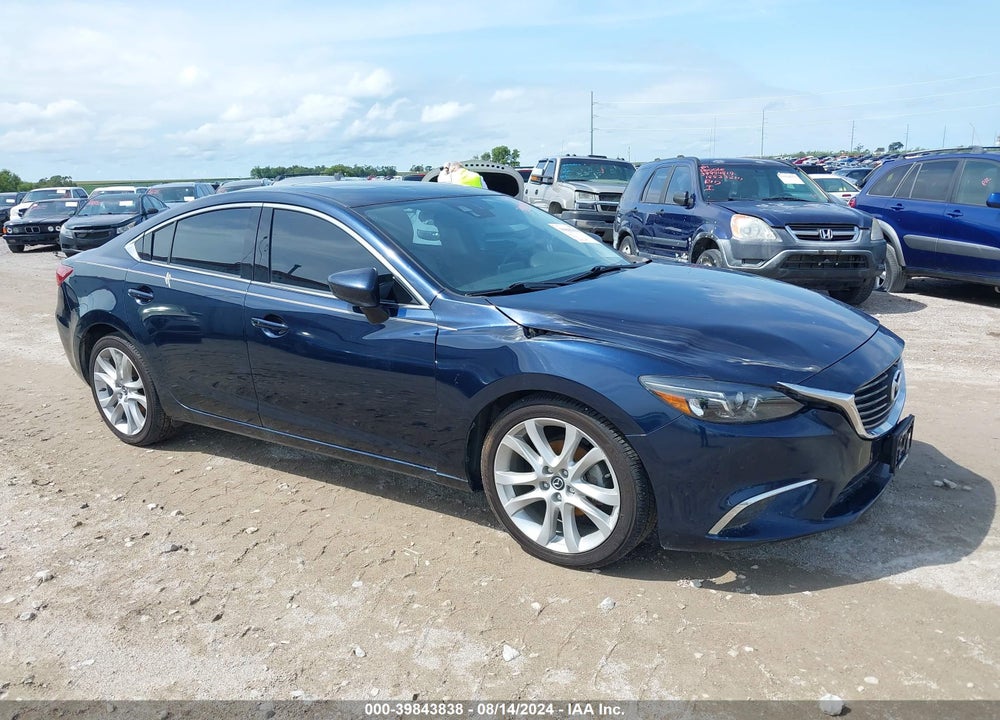2016 MAZDA 6 I TOURING VIN: JM1GJ1T58G1468944