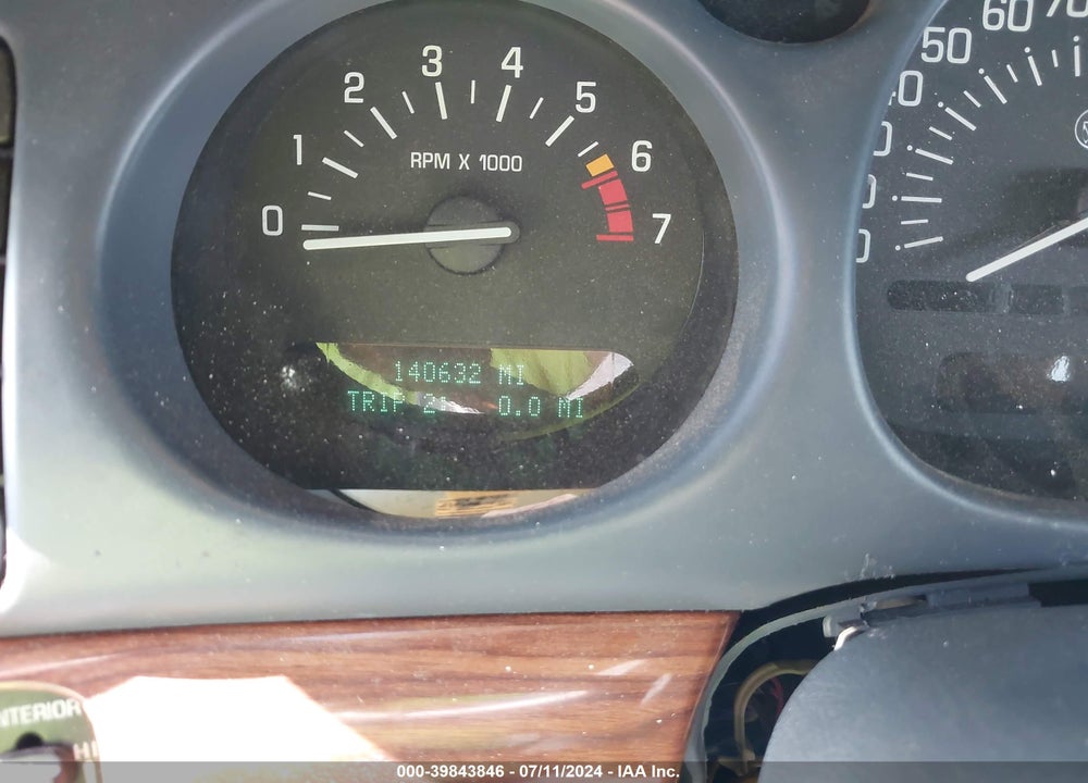 2000 BUICK LESABRE CUSTOM VIN: 1G4HP54K3YU110631