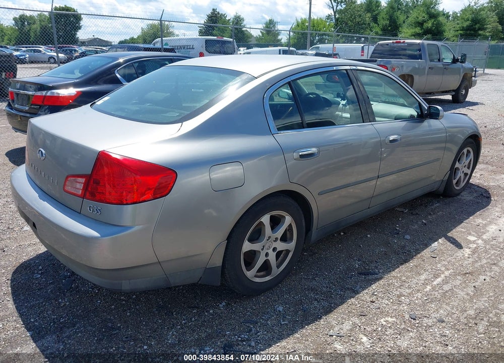 2004 INFINITI G35 VIN: JNKCV51E74M608844