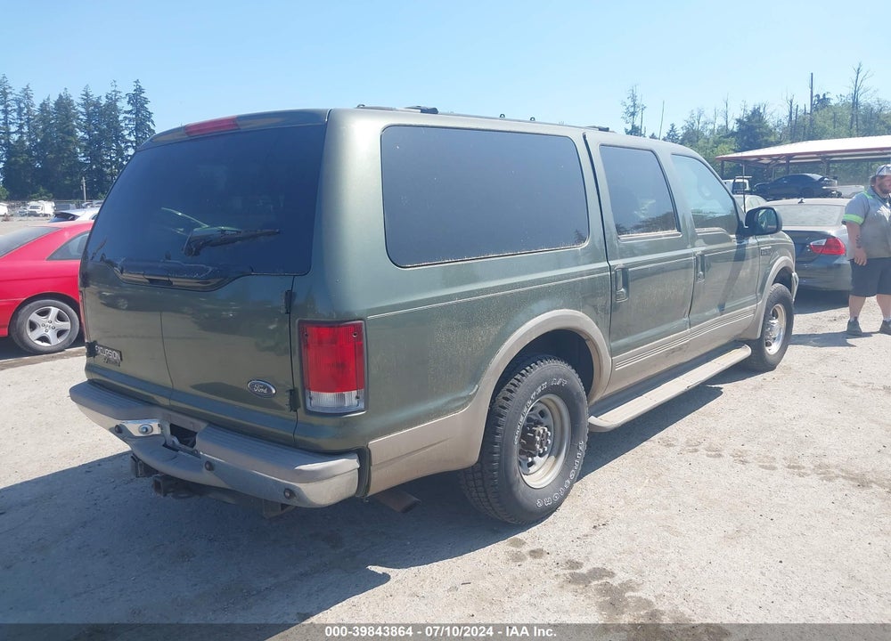 2000 FORD EXCURSION LIMITED VIN: 1FMNU42S2YEE17601