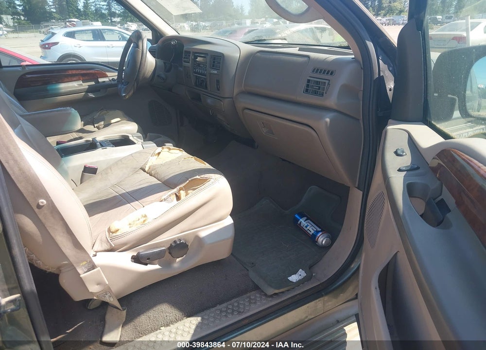 2000 FORD EXCURSION LIMITED VIN: 1FMNU42S2YEE17601