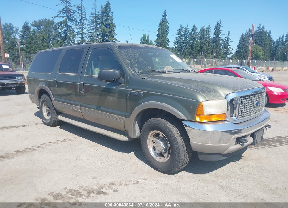 2000 FORD EXCURSION LIMITED VIN: 1FMNU42S2YEE17601