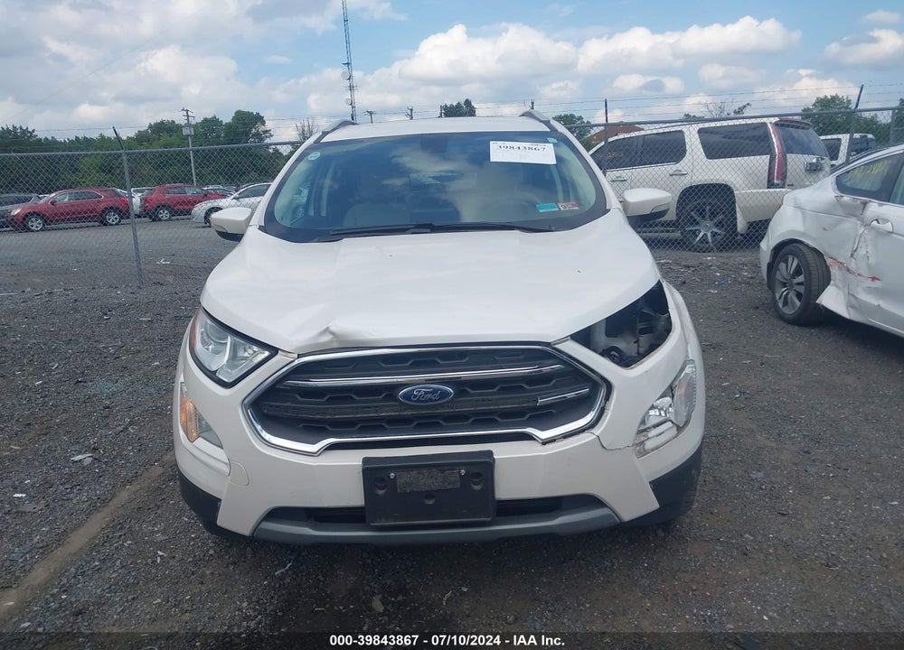 2018 FORD ECOSPORT TITANIUM VIN: MAJ6P1WL0JC168191