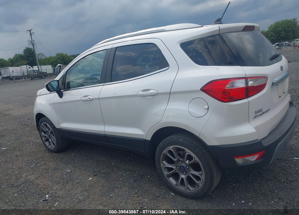 2018 FORD ECOSPORT TITANIUM VIN: MAJ6P1WL0JC168191