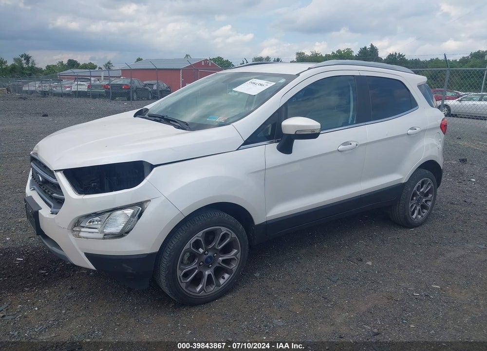 2018 FORD ECOSPORT TITANIUM VIN: MAJ6P1WL0JC168191
